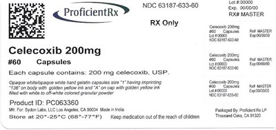 63187-633-60 (Celecoxib 200 mg)